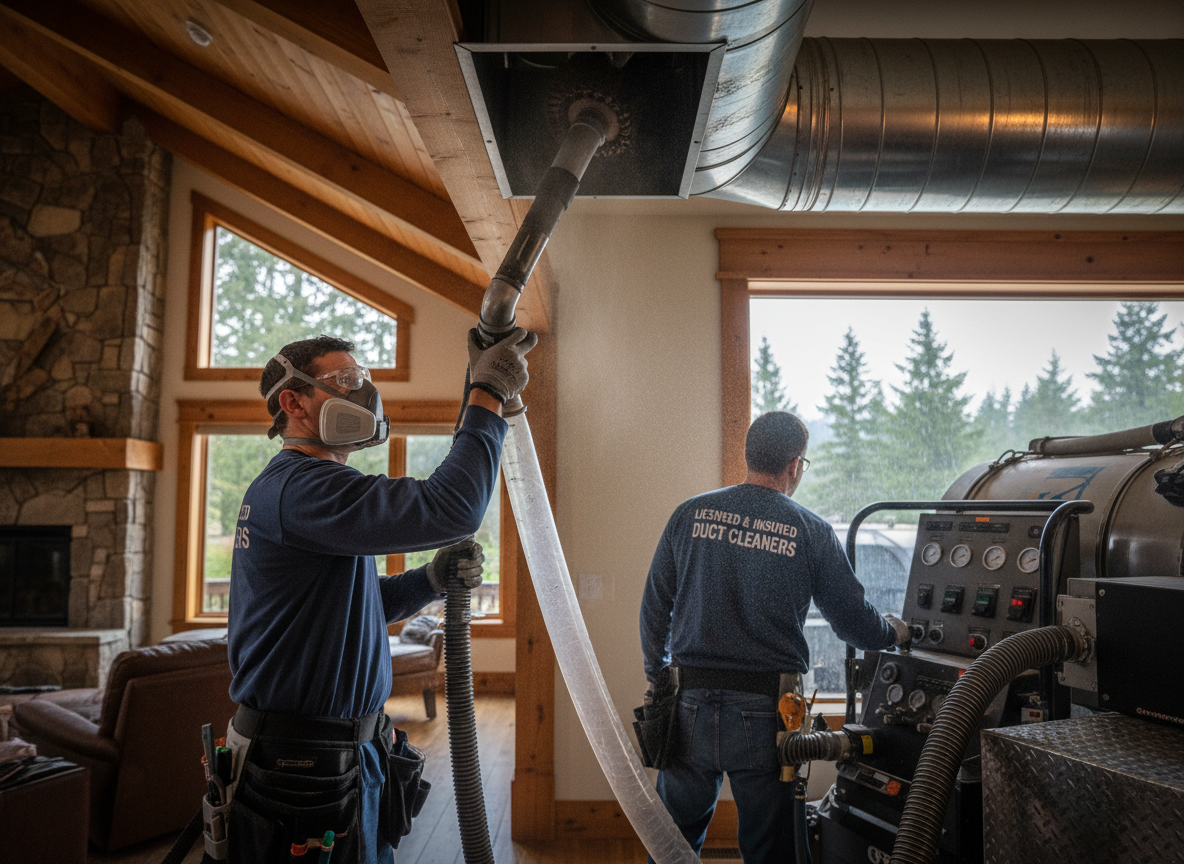 licensed and insured duct cleaners in Oregon City