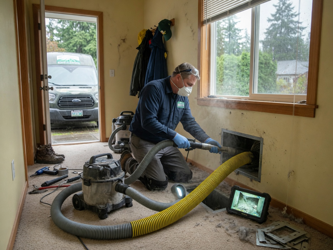 Residential Air Duct Cleaning in Oregon City